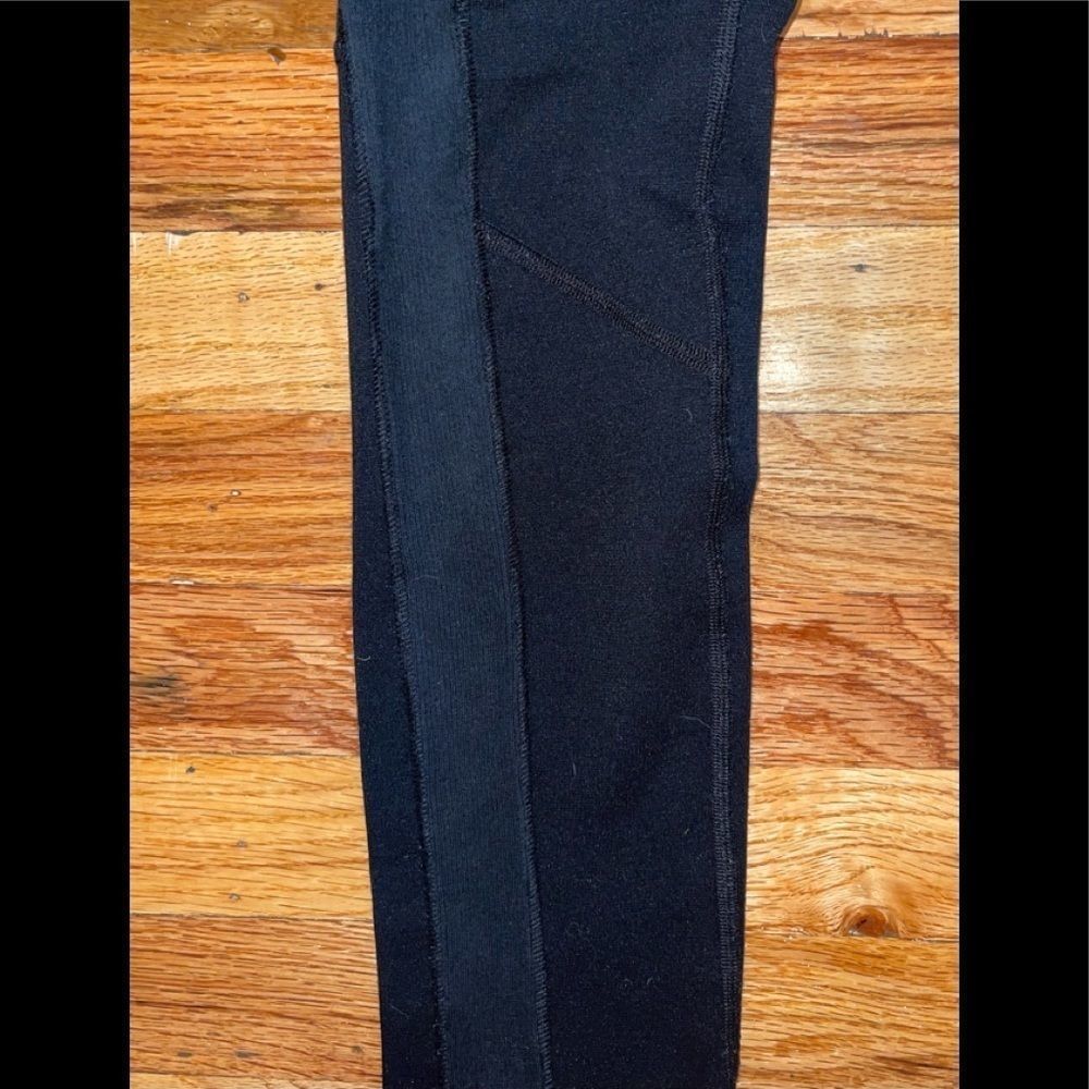 Rag & Bone Knit Mixed Media Leggings w/ Zip Fly 26 - Picture 7 of 11